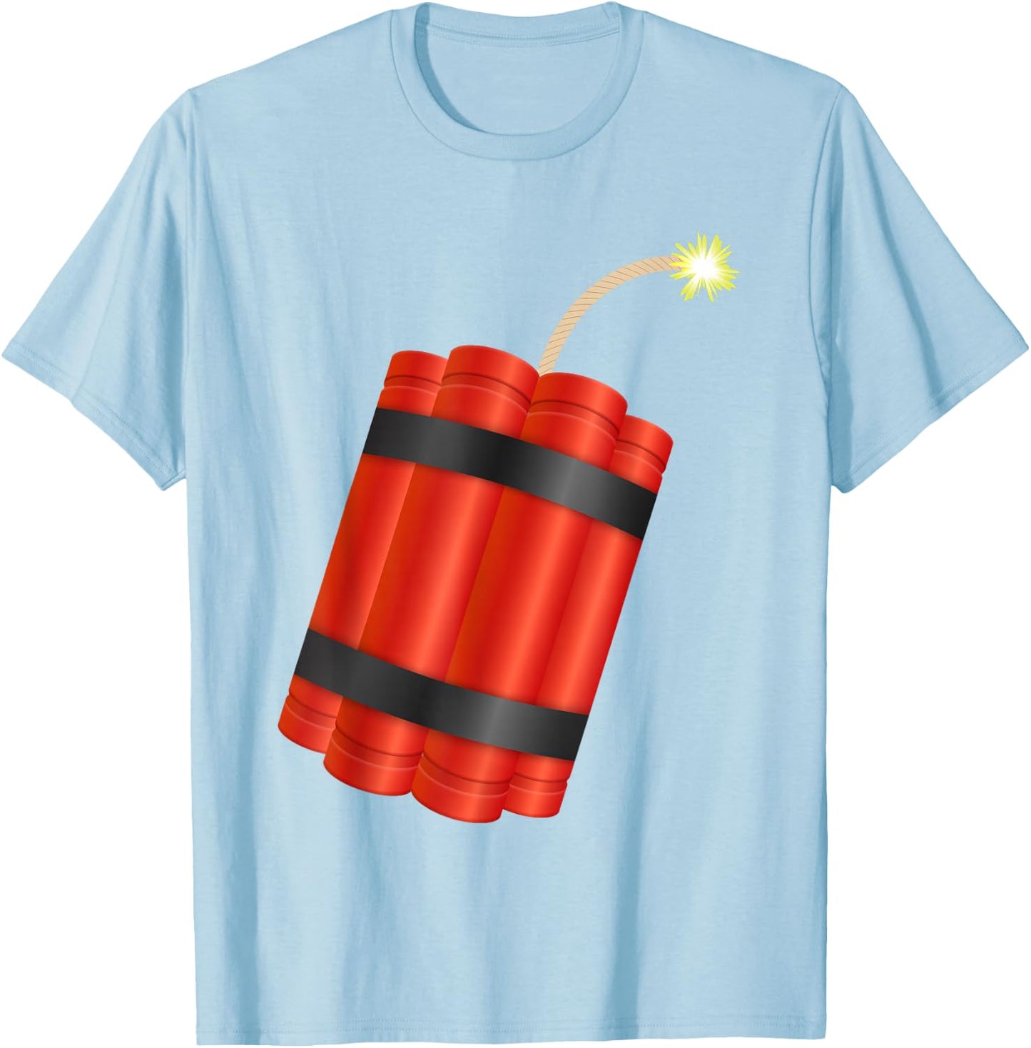 TNT Dynamite Shirt Erwachsene Männer Frauen Kinder TNT Dynamite Kostüm T-Shirt - T-Shirt | Light Blue