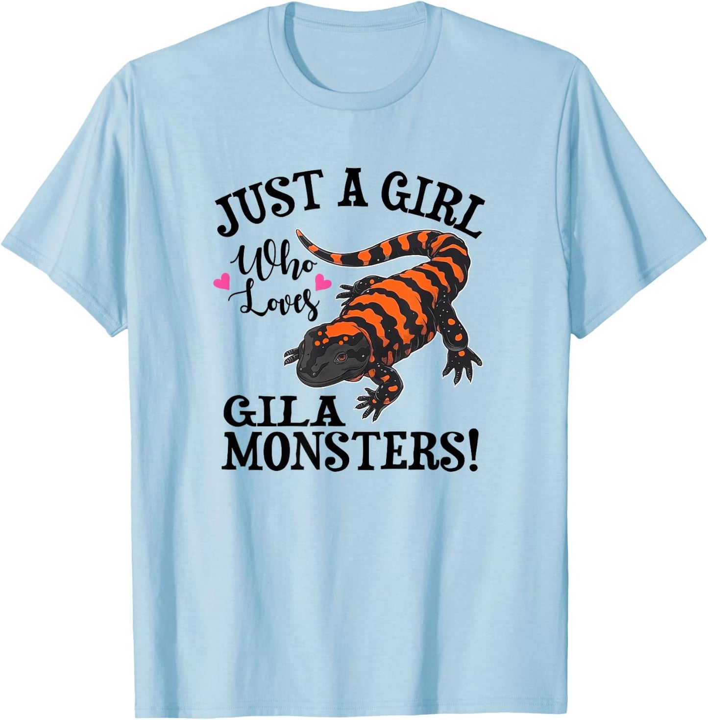 Gila Monster T-Shirt - T-Shirt | Light Blue
