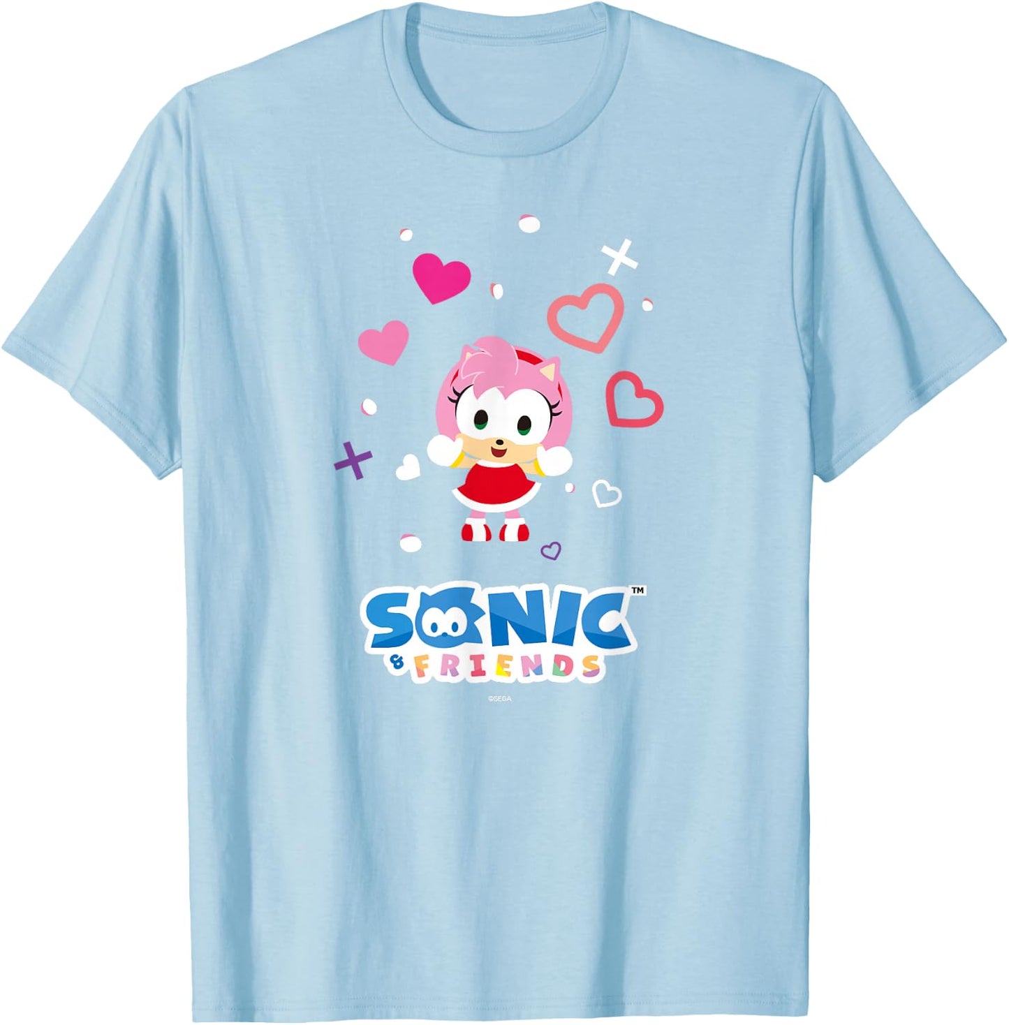 Sonic & Friends Emmy T-Shirt - T-Shirt | Light Blue