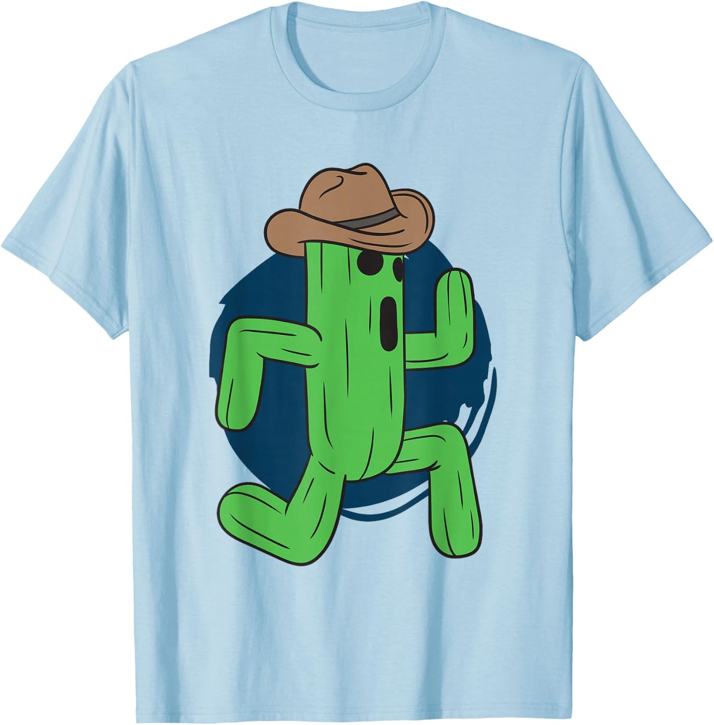 Cactus Plants Adventure Arizona Cactus Scene Cactuar T-Shirt - T-Shirt | Light Blue