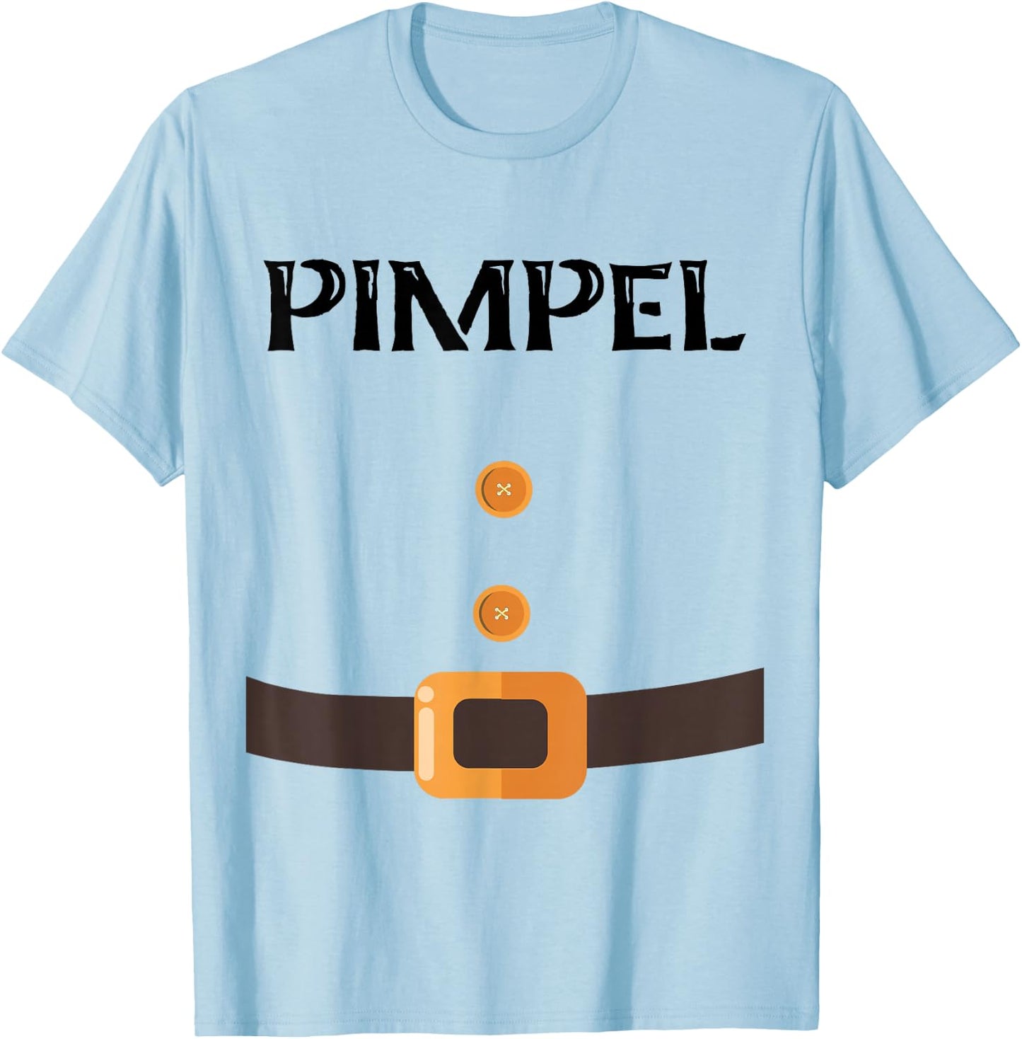 Halloween Carnival Gnome Costume for Groups of 7 (Seven) , blue T-Shirt - T-Shirt | Light Blue
