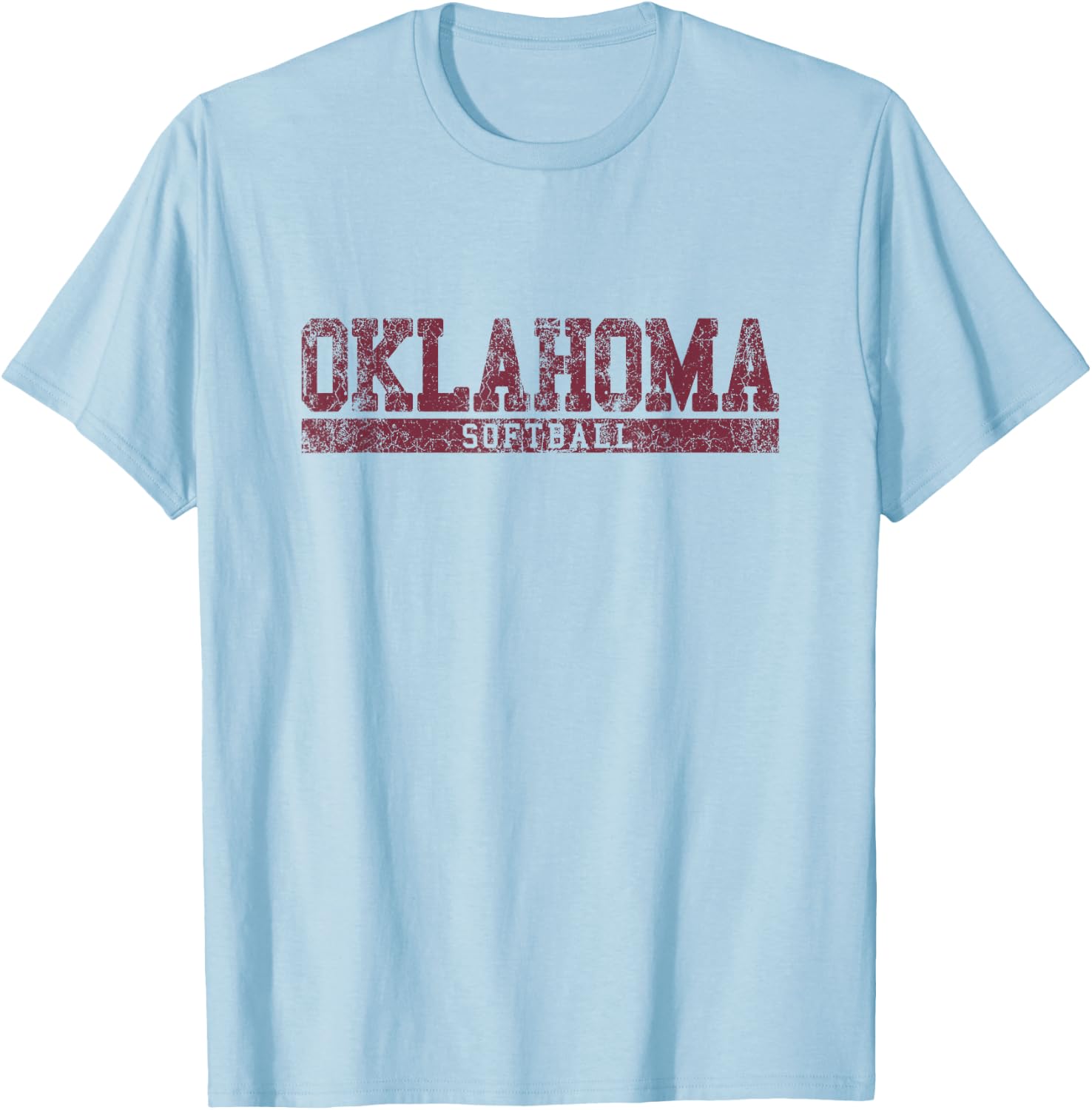 Oklahoma Softball T-Shirt - T-Shirt | Light Blue