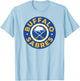Buffalo Sabres Symbol Gray Officially Licensed T-Shirt - T-Shirt | Light Blue