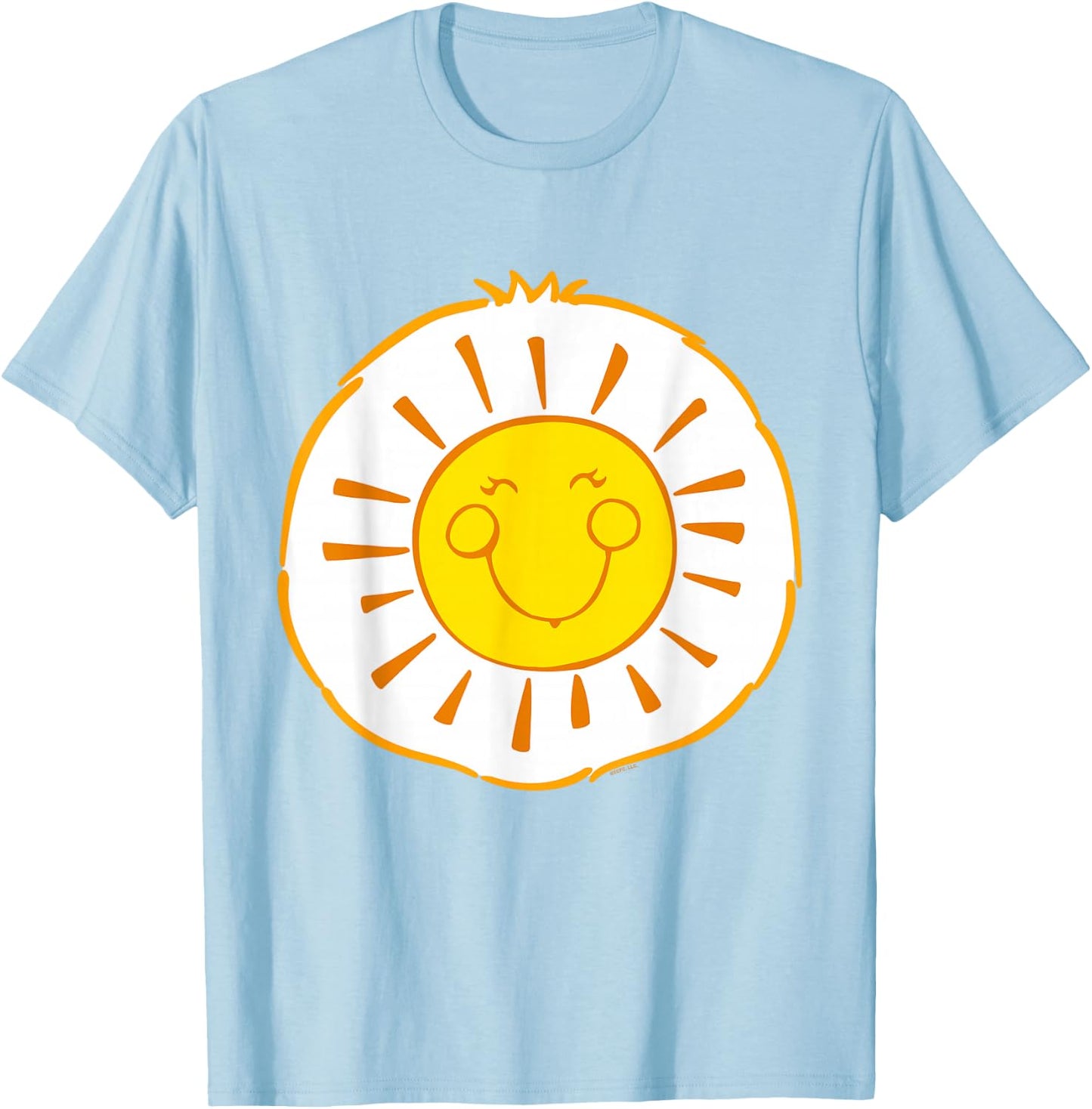 Care Bears Funshine Belly , yellow T-Shirt - T-Shirt | Light Blue