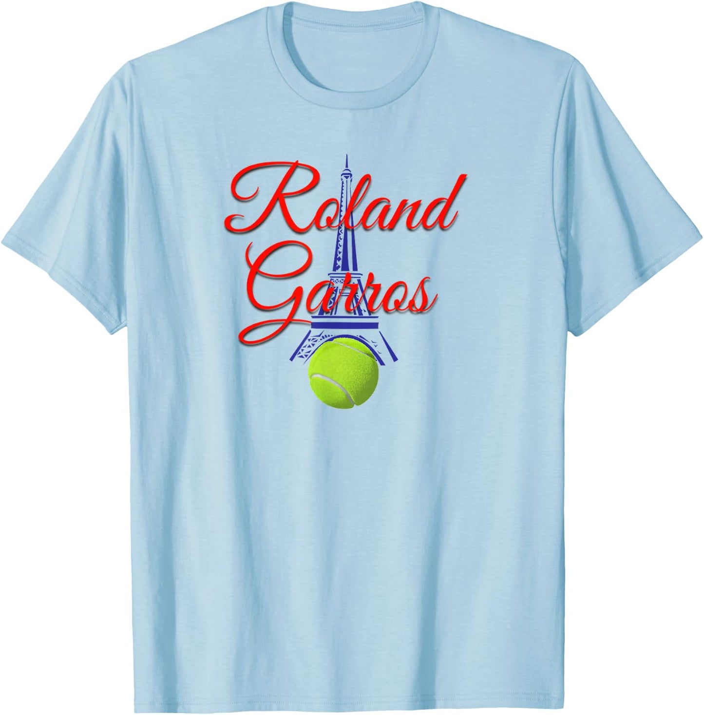 Roland Garros for French Teennis Fans T-Shirt - T-Shirt | Light Blue