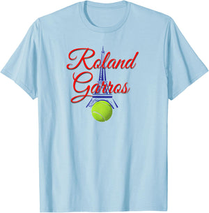 Roland Garros for French Teennis Fans T-Shirt - T-Shirt | Light Blue