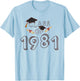 Graduation School Reunion Student Teacher Class of 1981 T-Shirt - T-Shirt | Light Blue