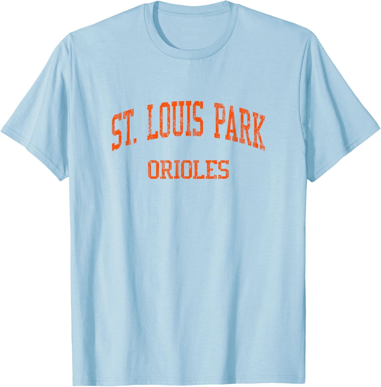 St. Louis Park High School HS Saint Louis Park MN Vintage Sp T-Shirt - T-Shirt | Light Blue
