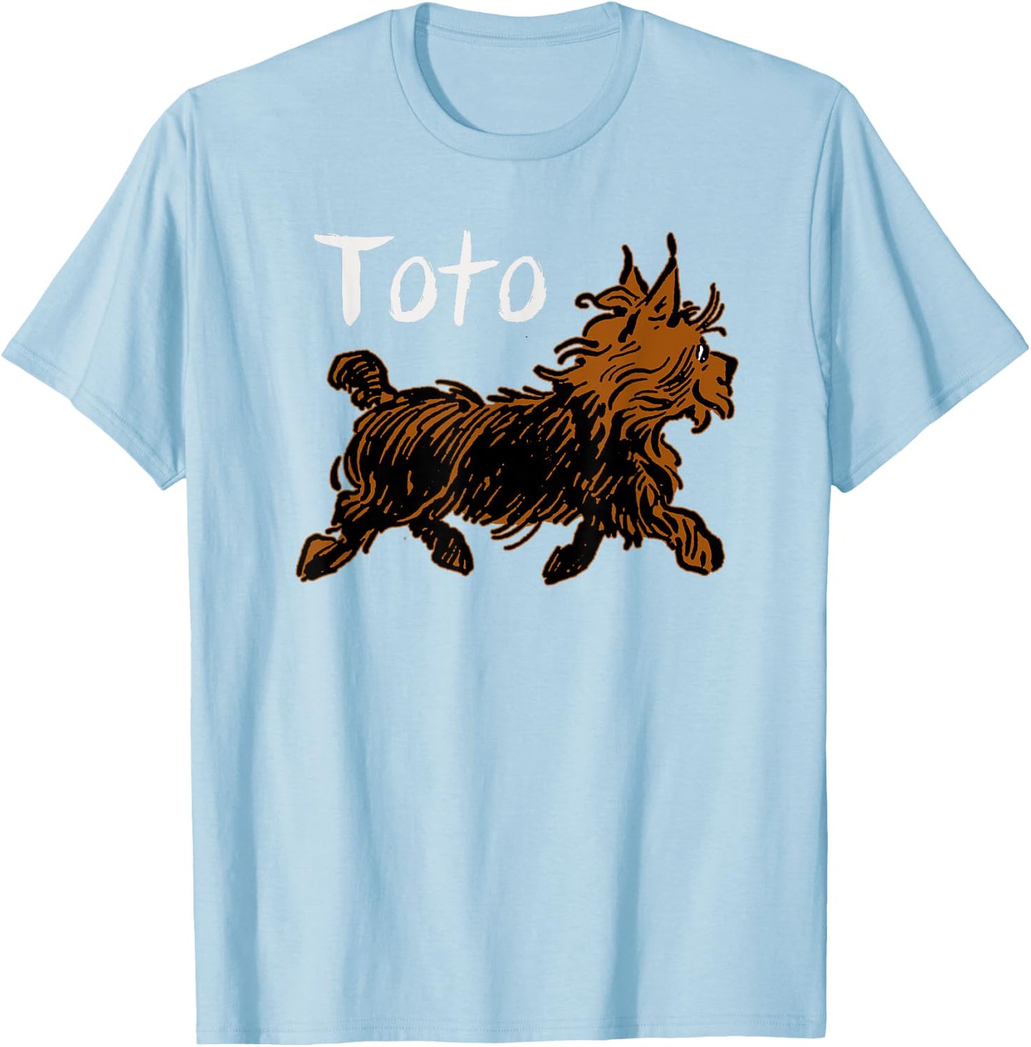 Wizard of OZ Dog -Toto Wizard of OZ Dog T-Shirt - T-Shirt | Light Blue