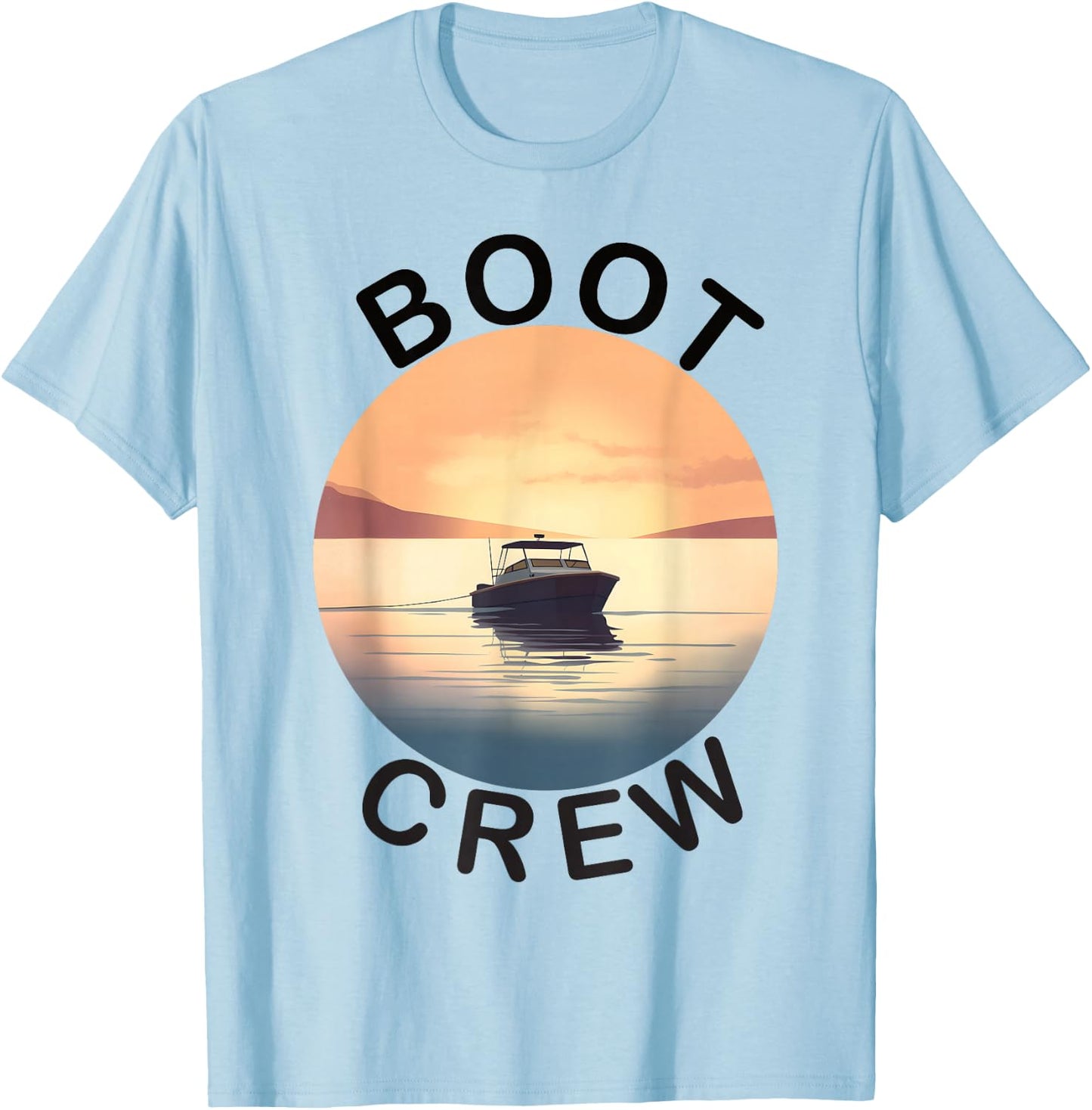 Boot Crew T-Shirt - T-Shirt | Light Blue