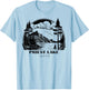 Priest Lake Idaho T-Shirt - T-Shirt | Light Blue