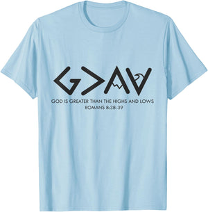 "G>AV" Deep T-Shirt - T-Shirt | Light Blue