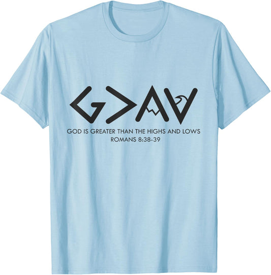 "G>AV" Deep T-Shirt - T-Shirt | Light Blue