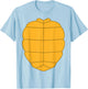 Turtle Shell Halloween Costume Kids Boys Girls Front & Back T-Shirt - T-Shirt | Light Blue