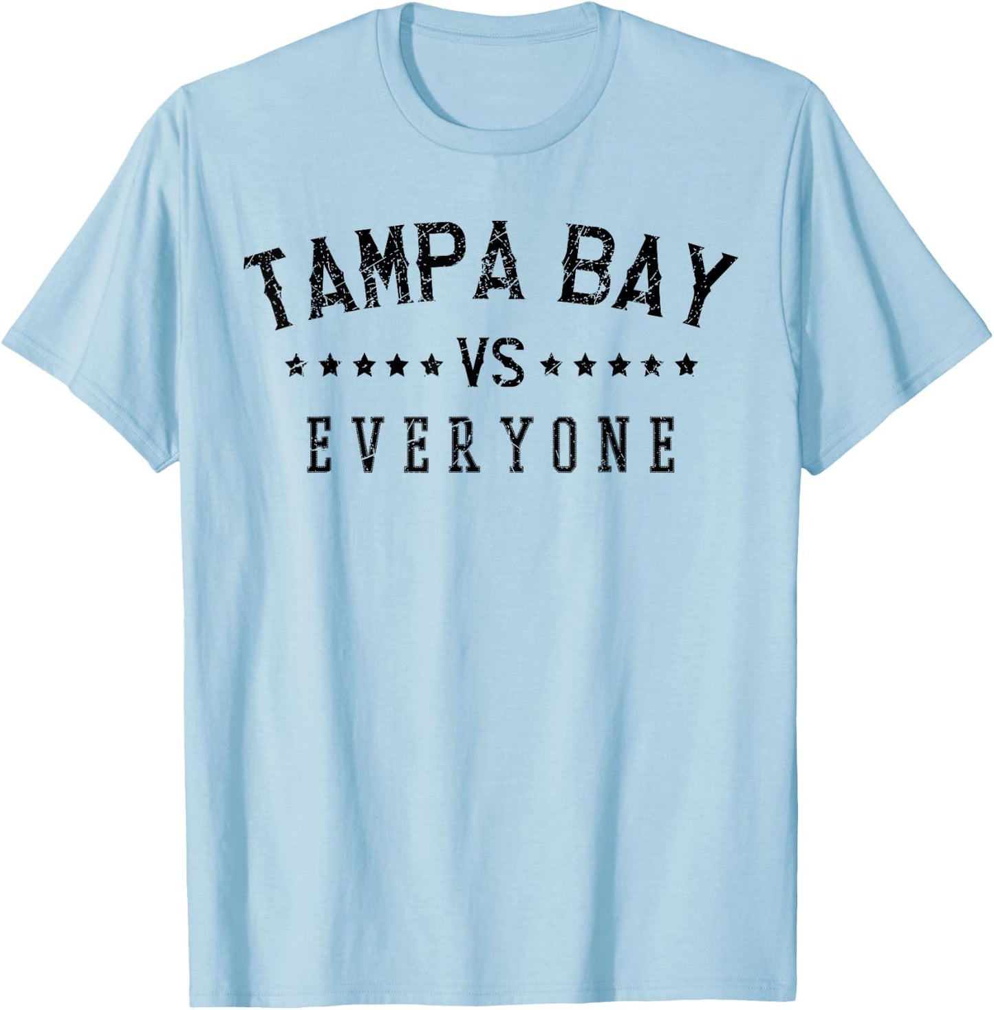 Vintage Tampa Bay VS Everyone - All Sport Vintage T-Shirt - T-Shirt | Light Blue