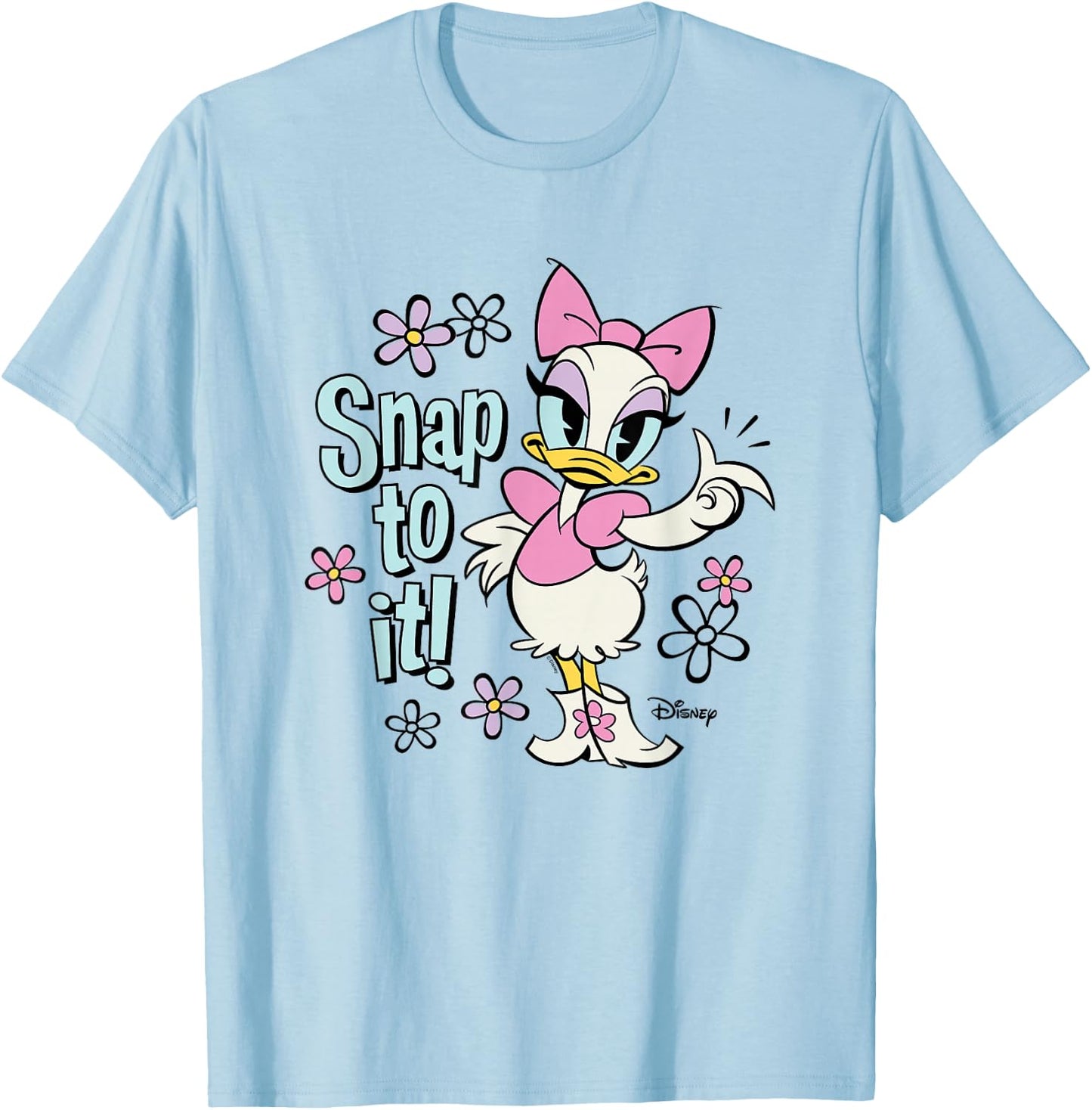 Daisy Duck - Snap to It T-Shirt - T-Shirt | Light Blue