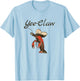 Yee Claw! Funny Crawfish Cajun Seafood Festival T-Shirt - T-Shirt | Light Blue