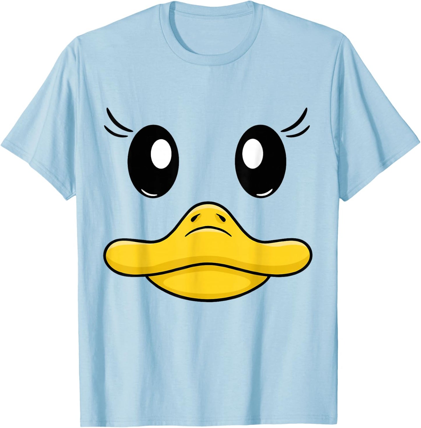 Duck costume goose duck face duck beak funny animal costume T-Shirt - T-Shirt | Light Blue