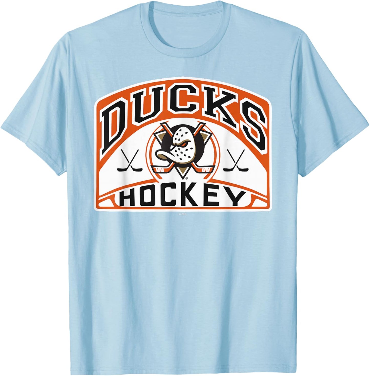 Anaheim Ducks Glide Officially Licensed T-Shirt - T-Shirt | Light Blue