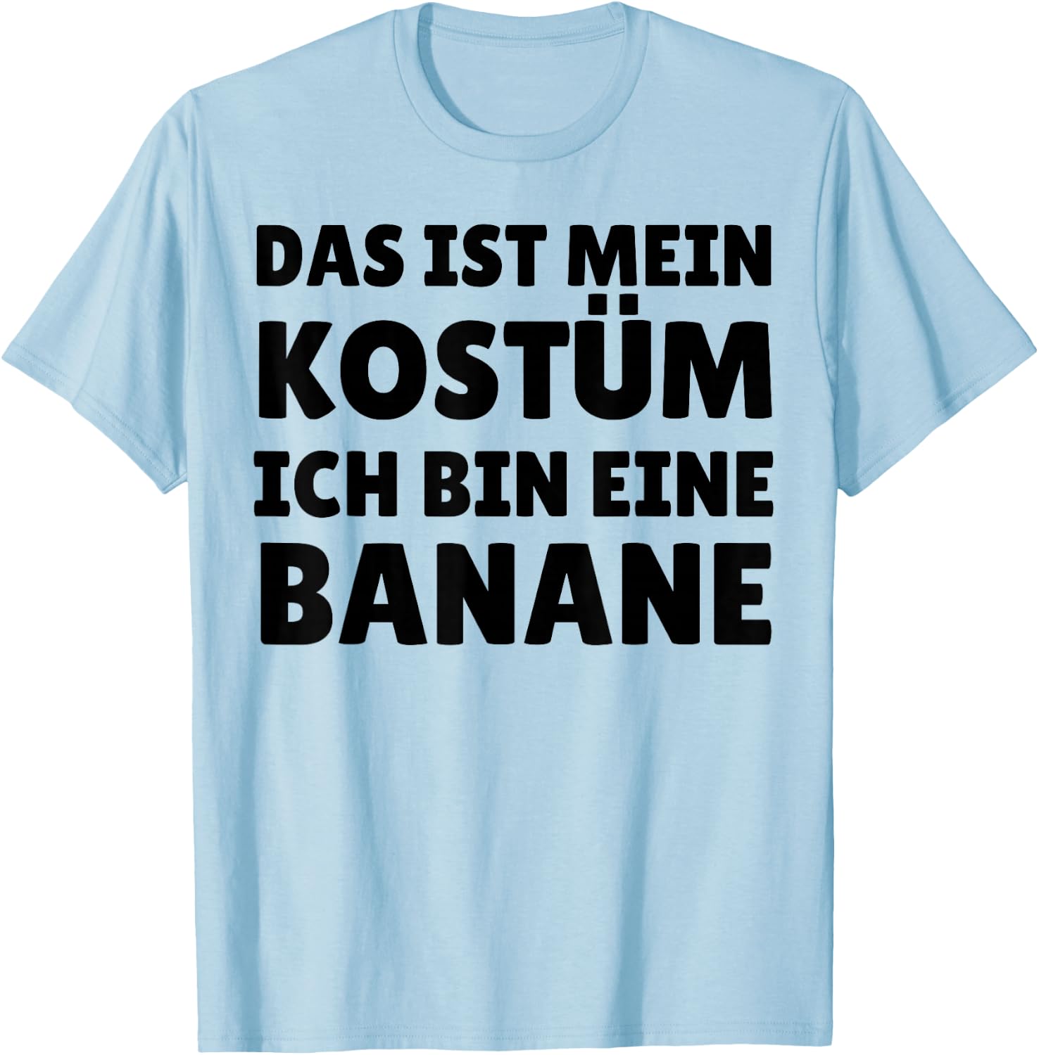 Funny Banana Costume Carnival Halloween Banana T-Shirt - T-Shirt | Light Blue