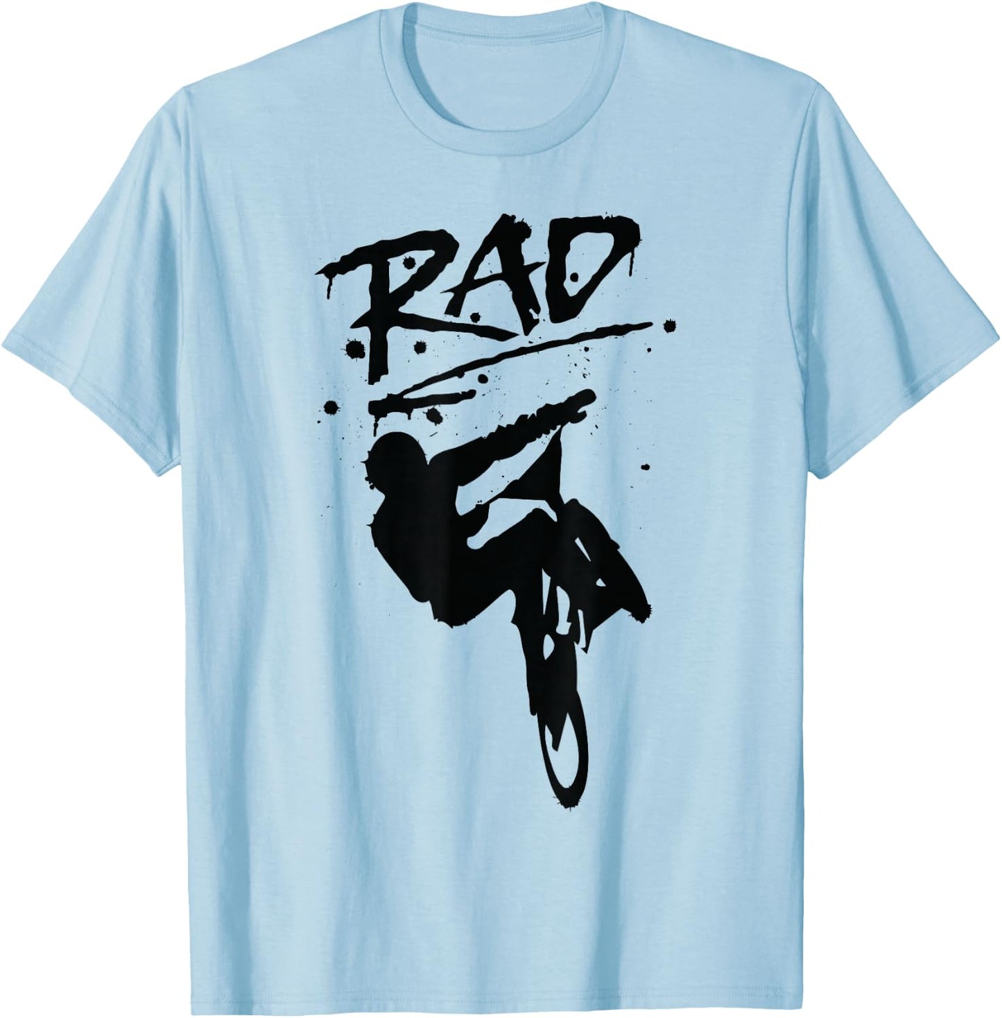 RAD Radical BMX Bike Redesign Graffiti T-Shirt - T-Shirt | Light Blue