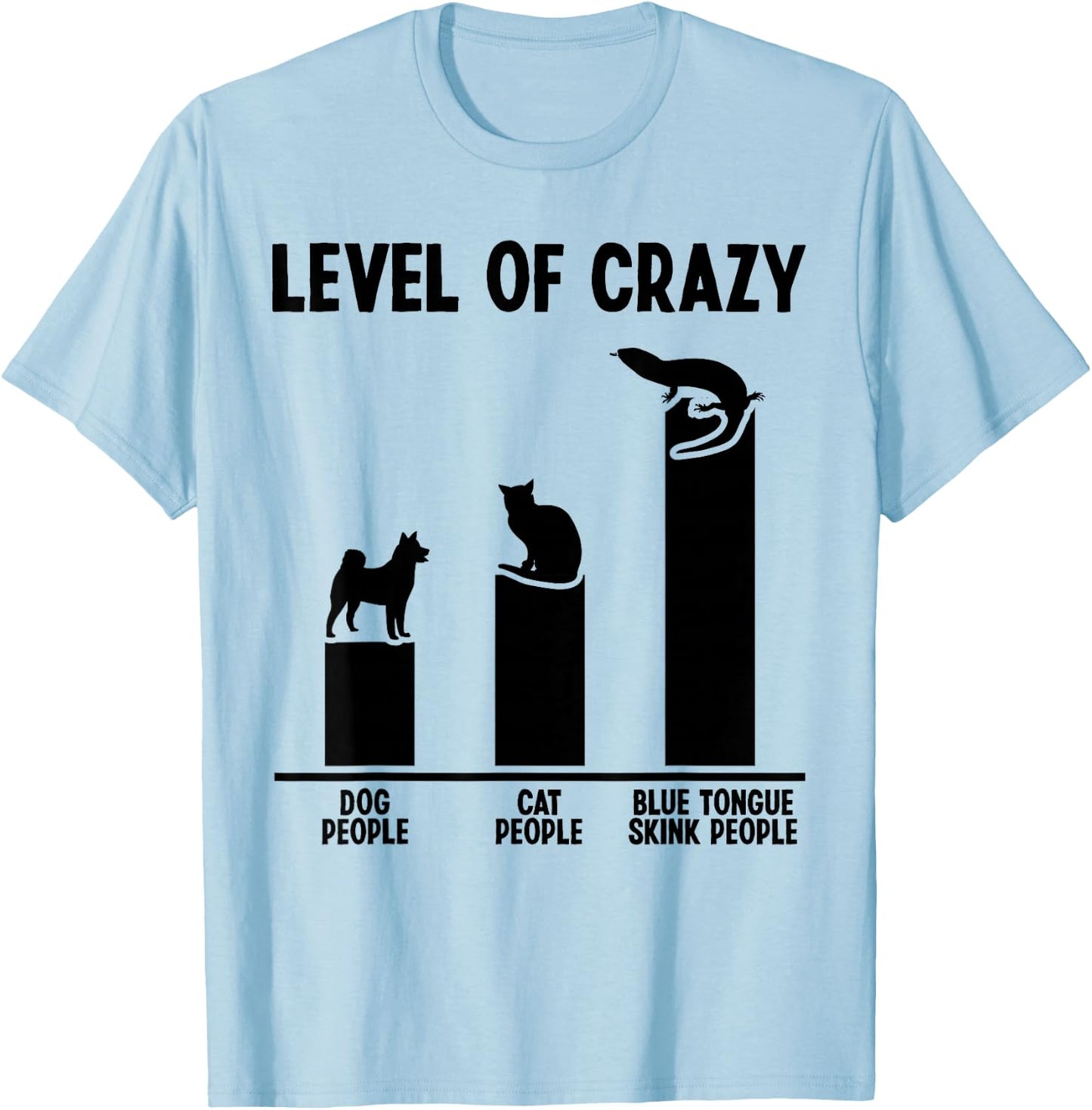 Blue Tongue Skink Enclosure Terrarium Blue Tongue Skink T-Shirt - T-Shirt | Light Blue