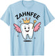 Zahnfee Women's , White T-Shirt - T-Shirt | Light Blue