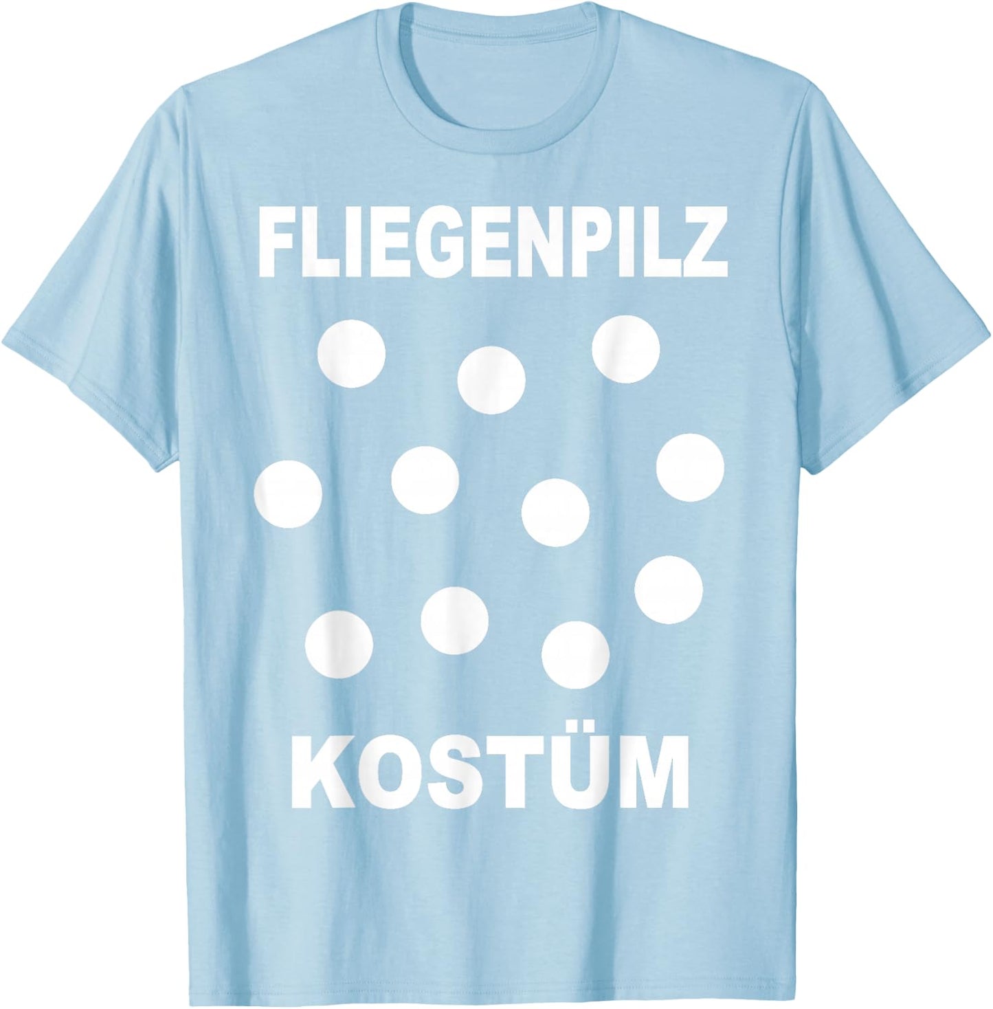 Toadstool Costume Toadstool Costume Women's Children's Men's , red T-Shirt - T-Shirt | Light Blue