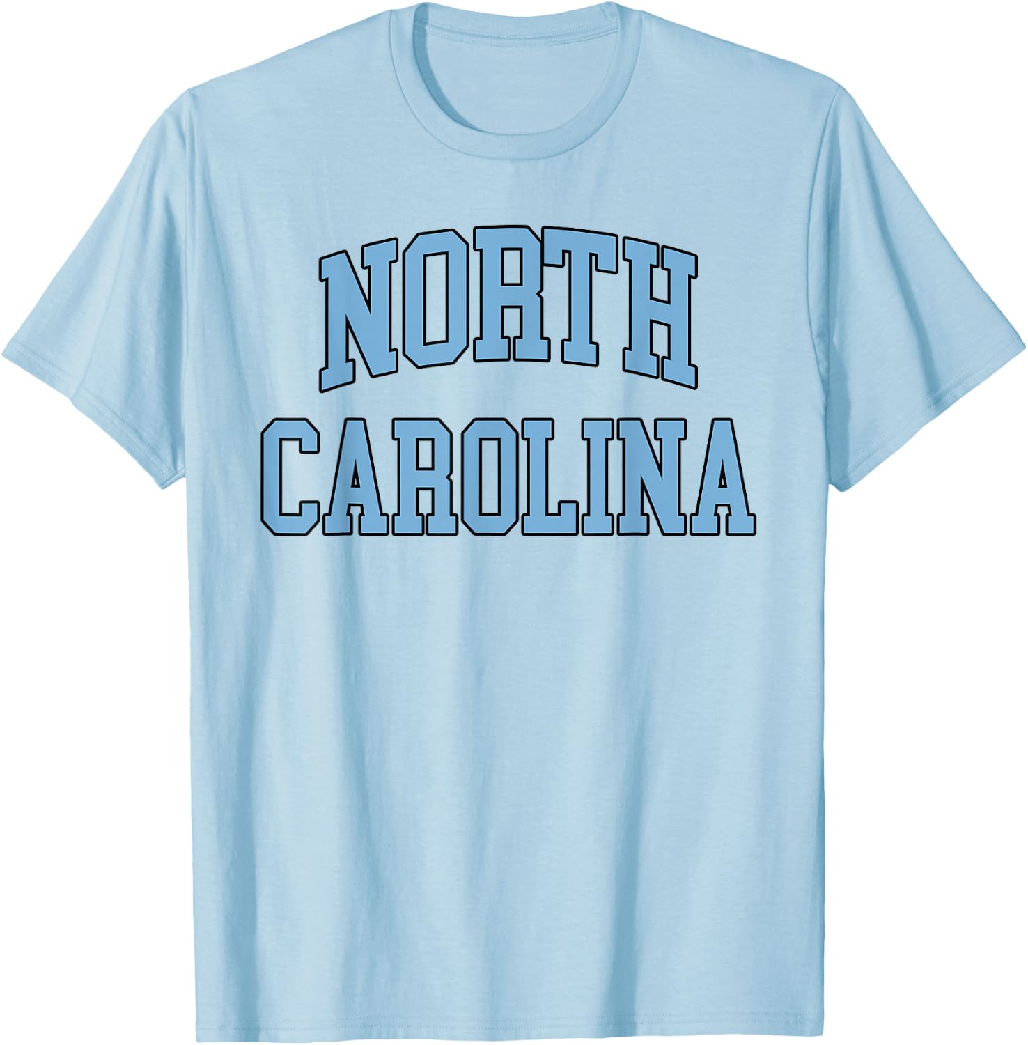 North Carolina Vintage Classic Women Men Kid T-Shirt - T-Shirt | Light Blue
