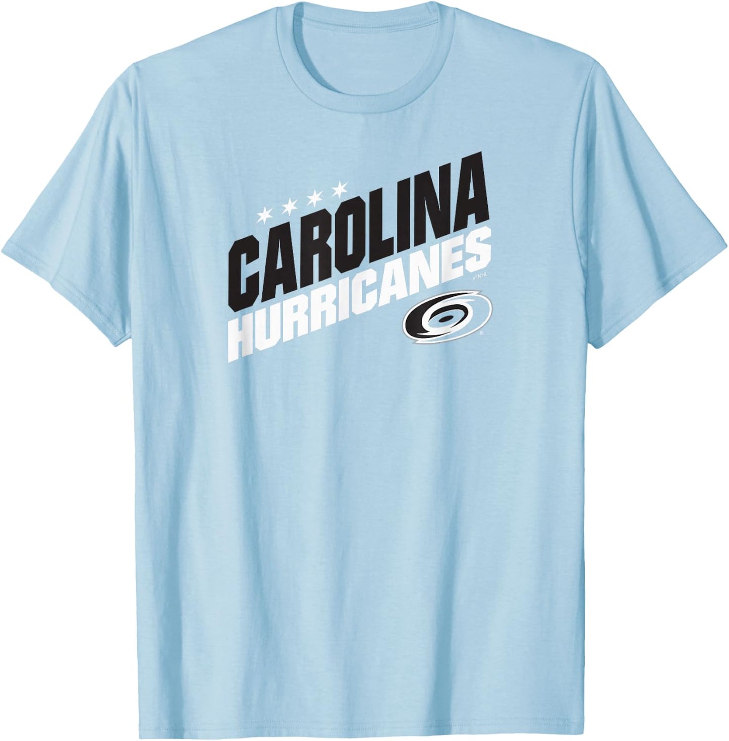 Carolina Hurricanes Fuel Red Officially Licensed T-Shirt - T-Shirt | Light Blue