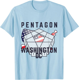 The Pentagon, Washington DC T-Shirt - T-Shirt | Light Blue