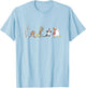 Looney Tunes Classic Characters Lineup Logo T-Shirt - T-Shirt | Light Blue