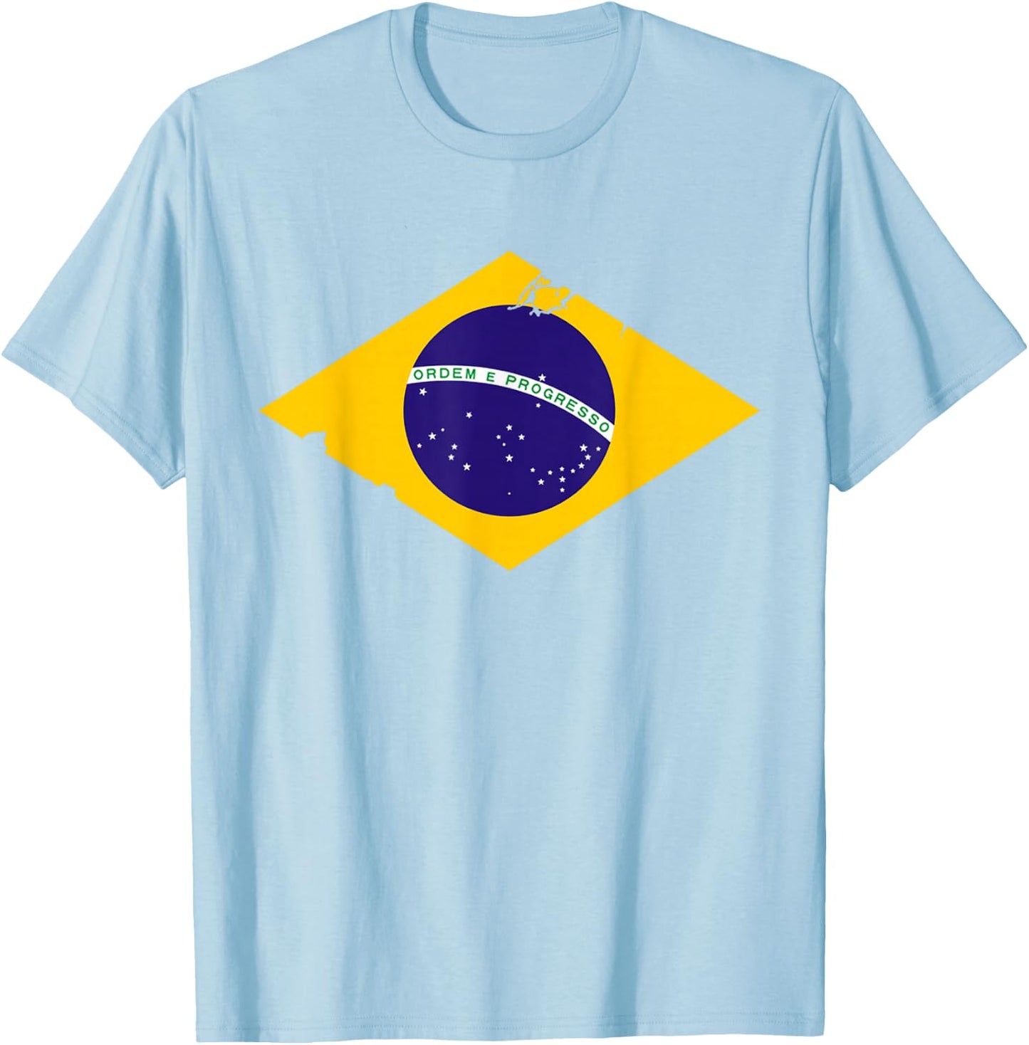 Brasilien , brasilianische Kleidung, Brasilien Shirt für Damen Herren T-Shirt - T-Shirt | Light Blue