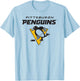 Pittsburgh Penguins Power Play White Officially Licensed T-Shirt - T-Shirt | Light Blue