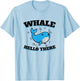 Seaworld Cetacean Orca Whale Watching T-Shirt - T-Shirt | Light Blue