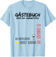 My 44th Birthday and the Guest Book T-Shirt - T-Shirt | Light Blue