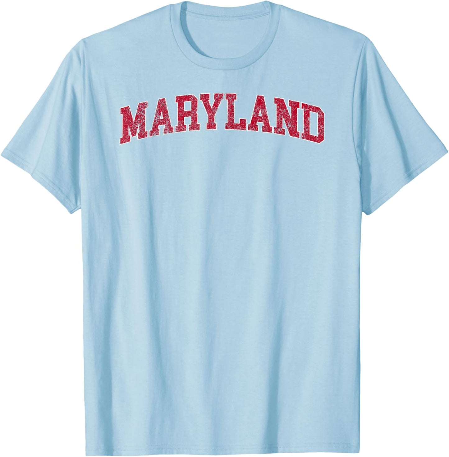 Maryland Lacrosse Lover Maryland Family Vacation Camping T-Shirt - T-Shirt | Light Blue