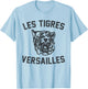 Les Tigres Versailles Frankreich Französische Tigers Trendy Design T-Shirt - T-Shirt | Light Blue