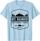 Mt. Rainier National Park Love Hiking Wanderlust T-Shirt - T-Shirt | Light Blue