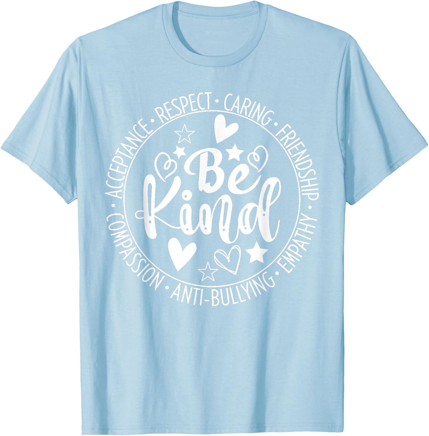 Unity Day No Bullying Orange Anti Bullying Teachers Kids T-Shirt - T-Shirt | Light Blue