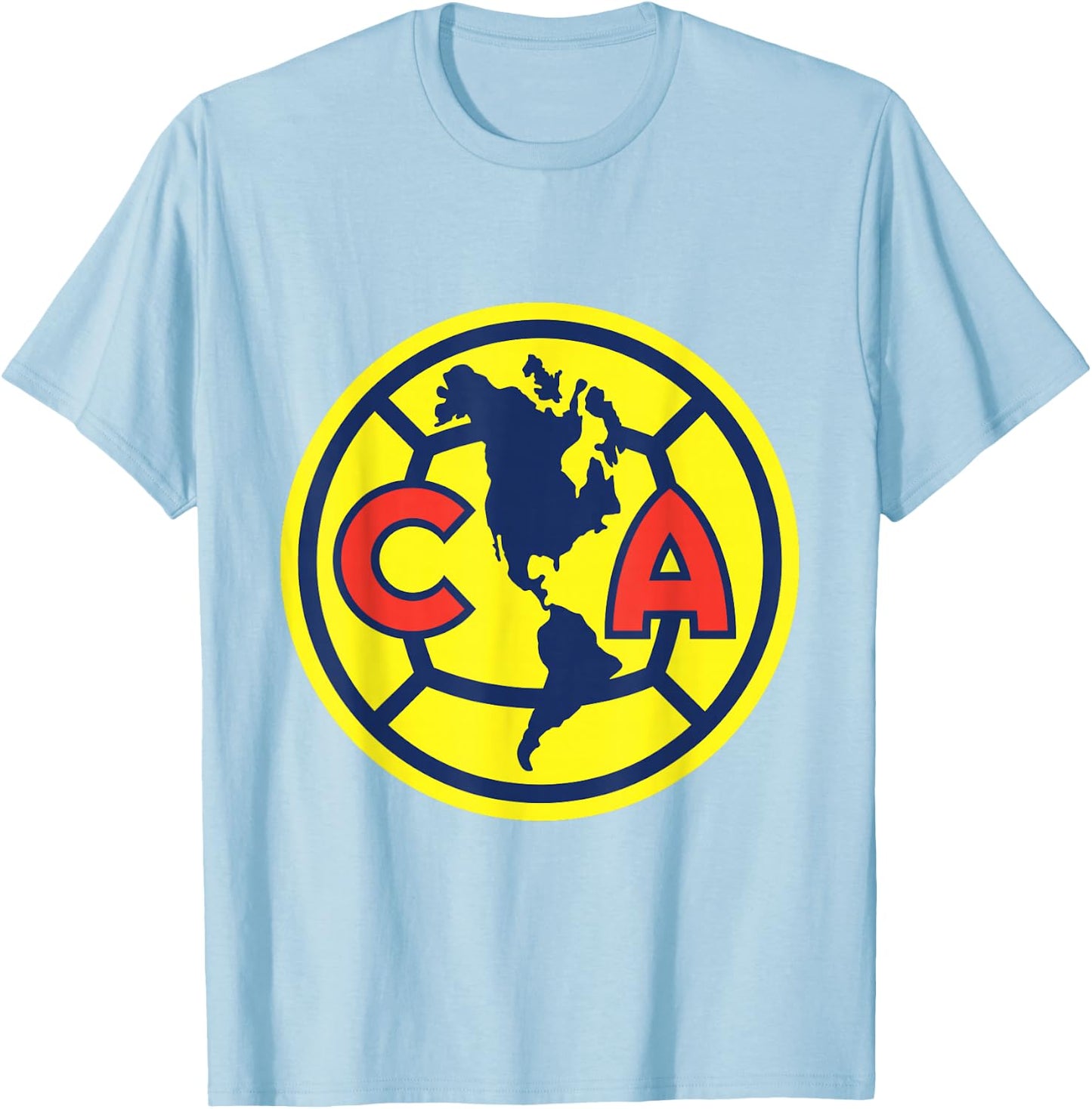 Club America - Score Big with Our Exclusive Collection T-Shirt - T-Shirt | Light Blue