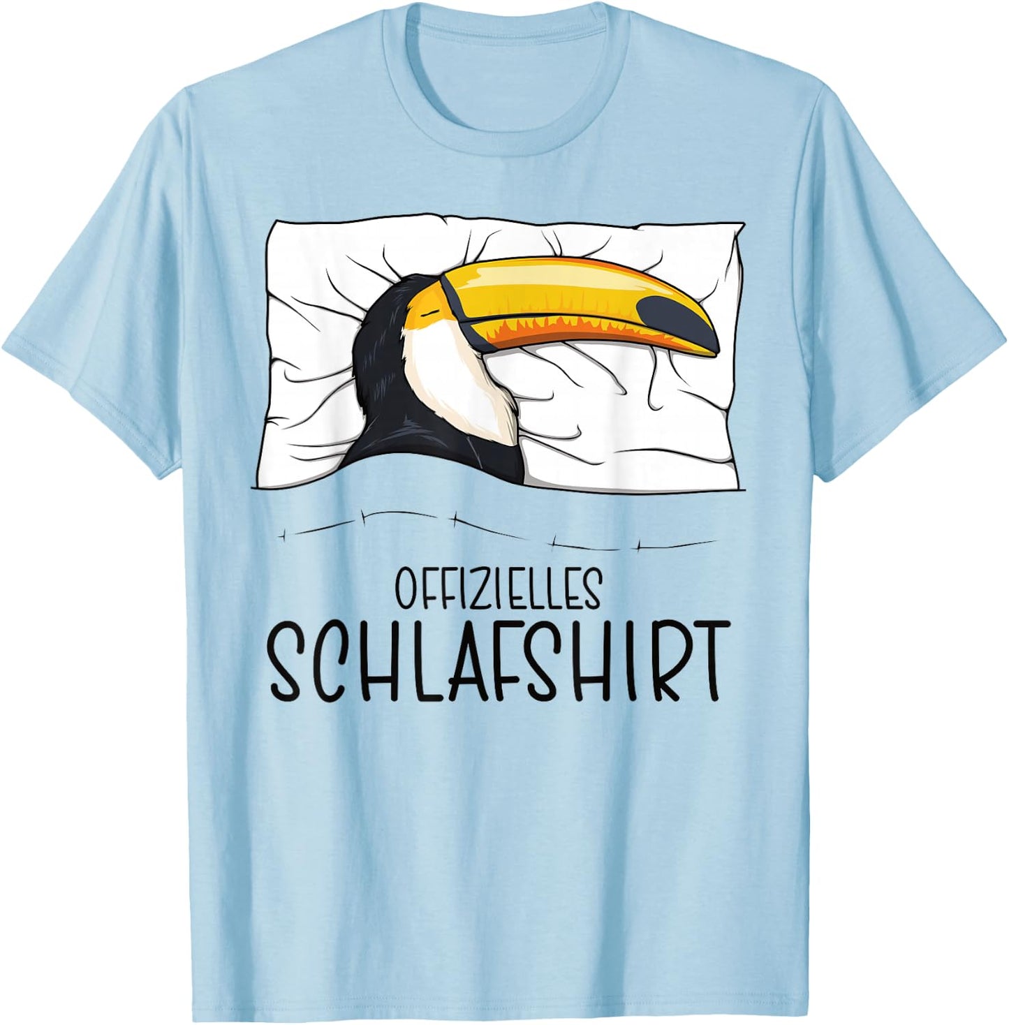 Offizielles Schlafshirt Tukan, Schlafanzug Tukan T-Shirt - T-Shirt | Light Blue