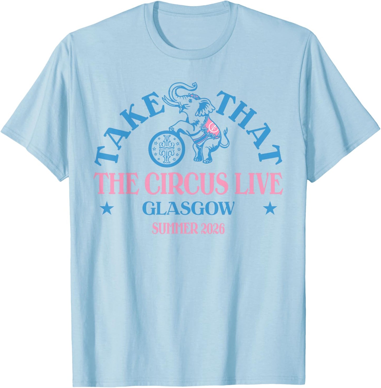 Take that The Circus Live Glasgow T-Shirt - T-Shirt | Light Blue