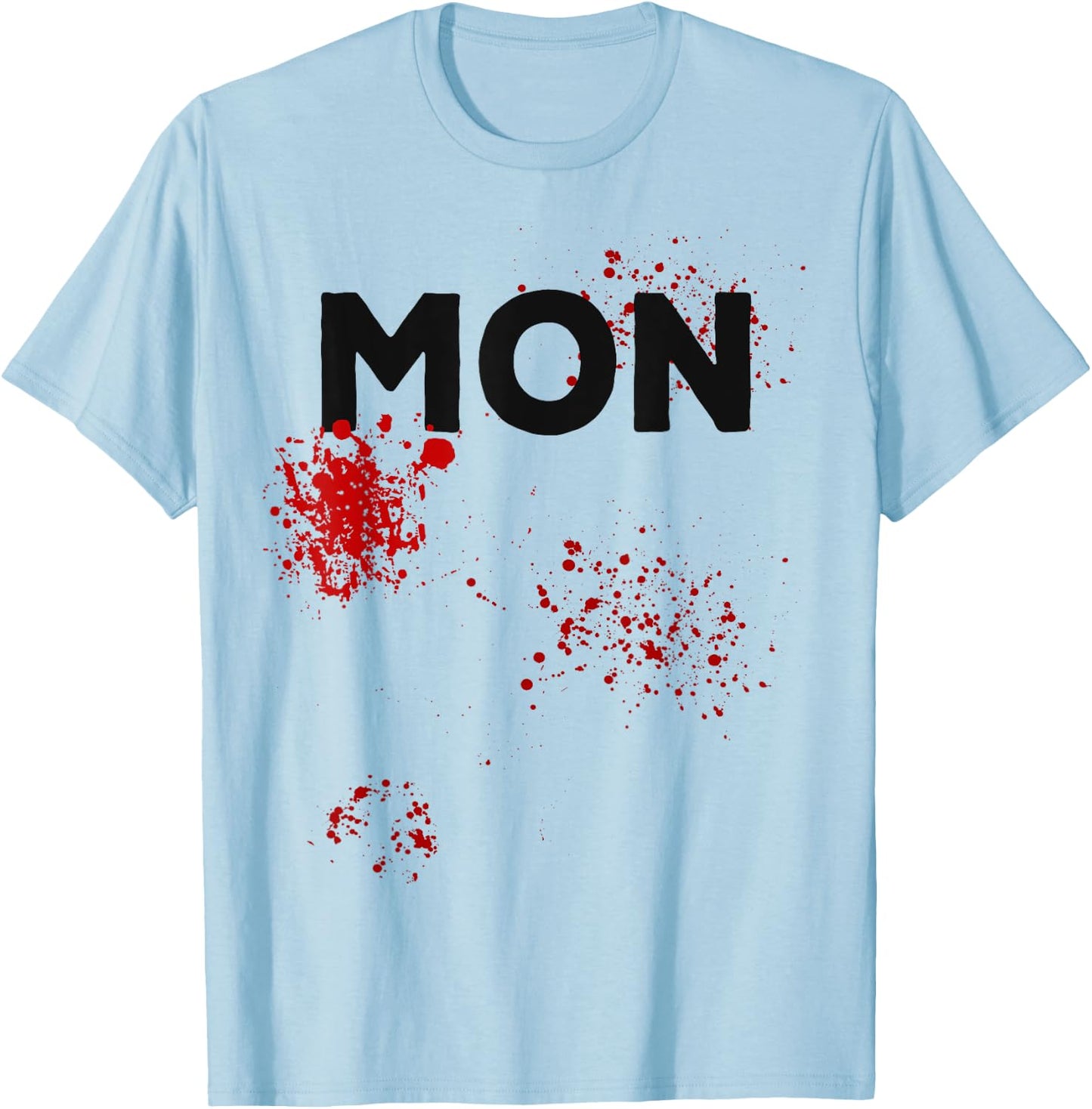 Shark Matching Group Halloween Costume T-Shirt - T-Shirt | Light Blue