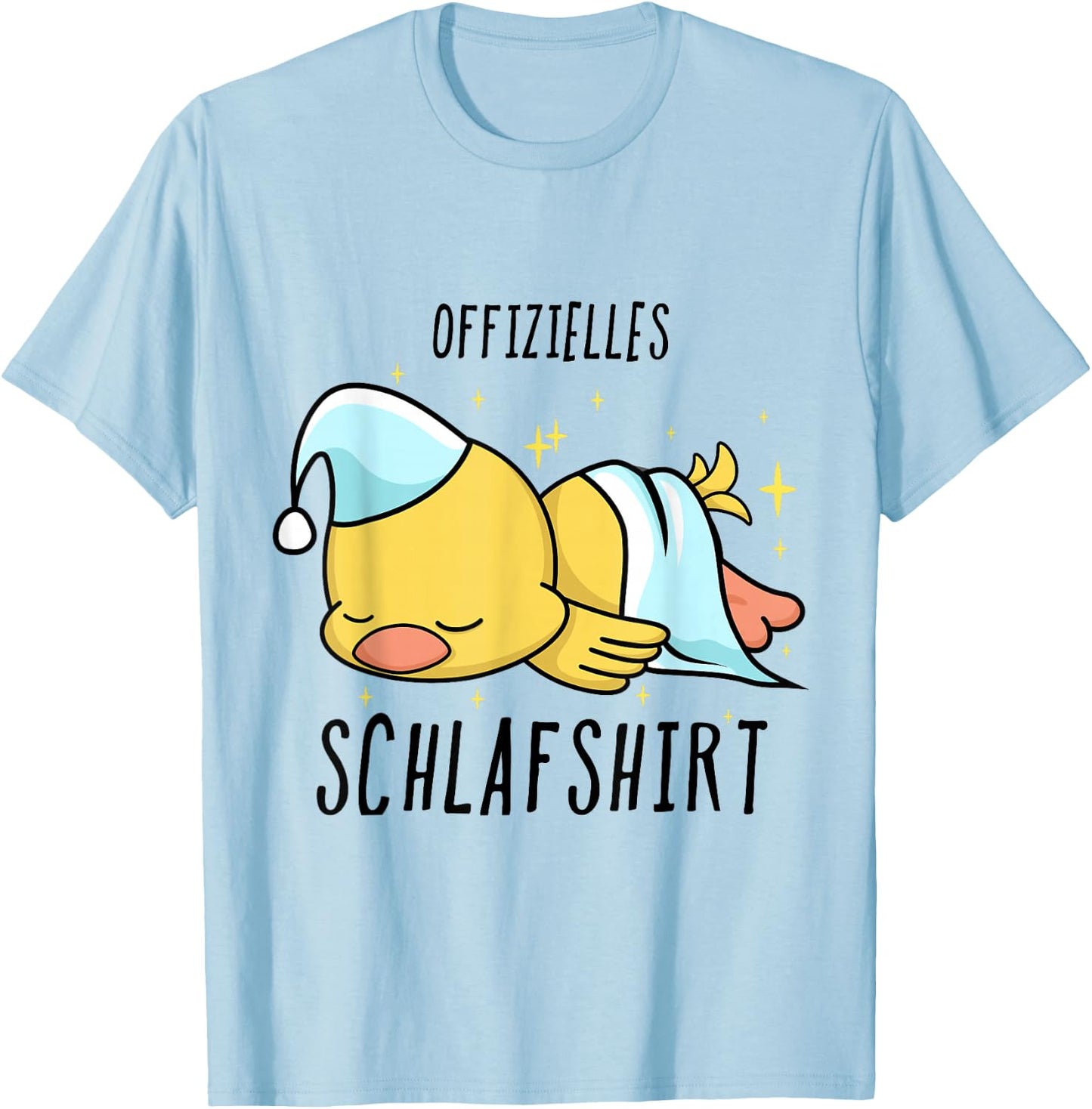 Duck Pyjamas , gray, s T-Shirt - T-Shirt | Light Blue