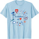 Arzthelferin mit Herz Dankeschön Arztpraxis Danke Praxisteam T-Shirt - T-Shirt | Light Blue