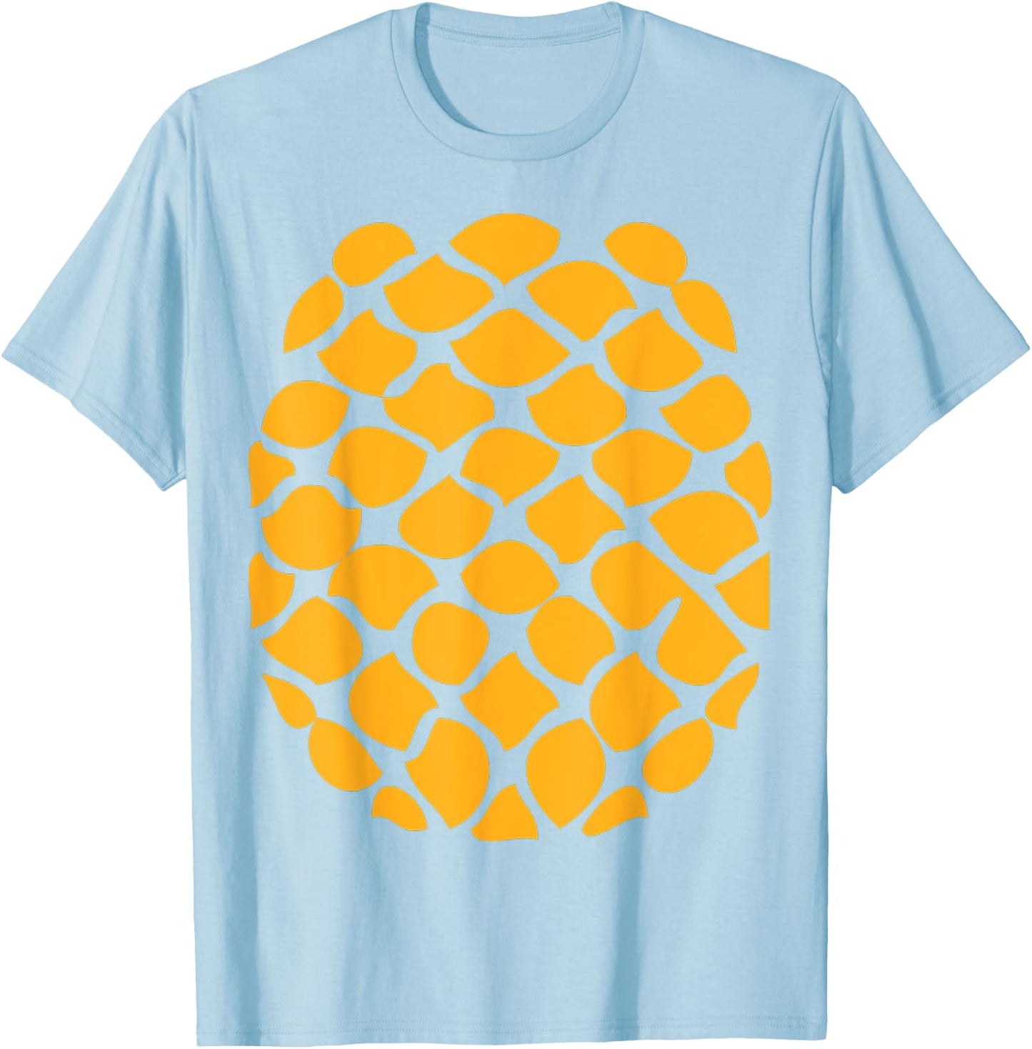 Pineapple Costume - Easy Cheap Halloween Costume T-Shirt - T-Shirt | Light Blue