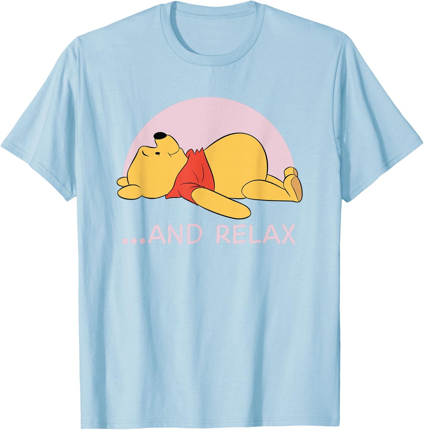 Winnie The Pooh Relax T-Shirt - T-Shirt | Light Blue