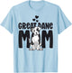 Great Dane Mom Harlequin Dog Mama Puppy Lover Owner T-Shirt - T-Shirt | Light Blue