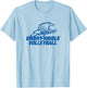 Embry-Riddle Aeronautical Eagles Volleyball Sports Fan T-Shirt - T-Shirt | Light Blue